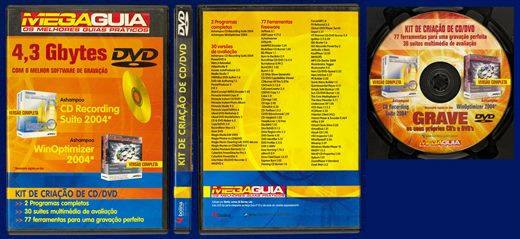 Mega Guia - software de gravacao
