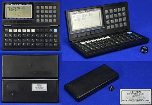 Citizen Electronic Diary ED-3800 10Kb memory