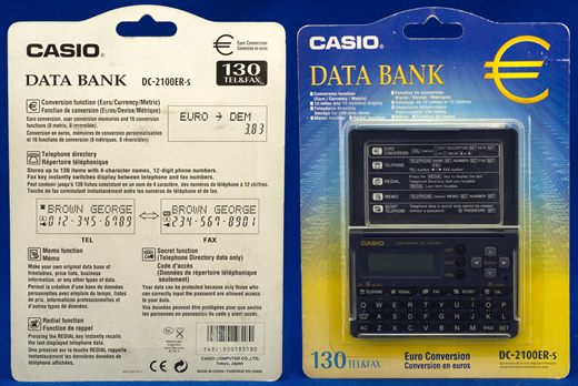 Casio Data Bank DC-2100ER-S