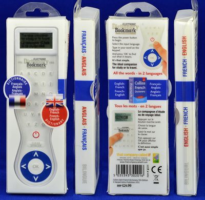 Electronic Dictionary Bookmark 30201