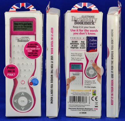 Electronic Dictionary Bookmark 90703