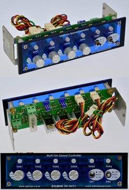 ZALMA ZM-MFC-1 Fan Control panel