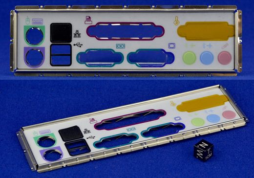 Motherboard plate connectors