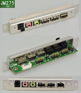 Shuttle JM275 ver.1.3 frontal panel