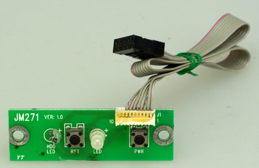 Push Button Power Switch Board Cable JM271 (Shuttle XPC SN45G)