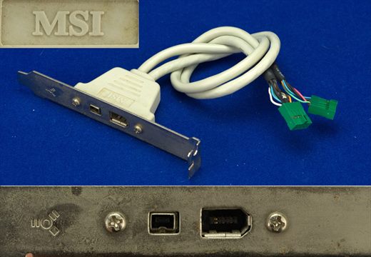 MSI firewire adapter