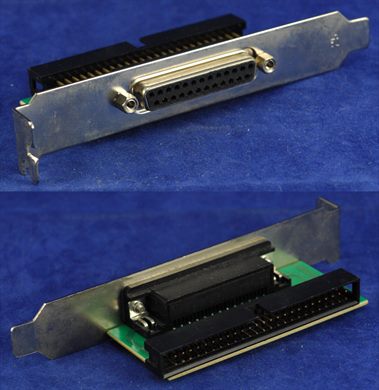 Conversor SCSI IDC50 SCSI 1 macho Int para DB25 femea ext