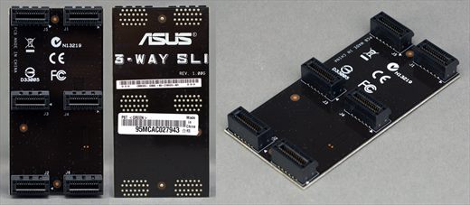 ASUS 3-Way SLI bridge connector