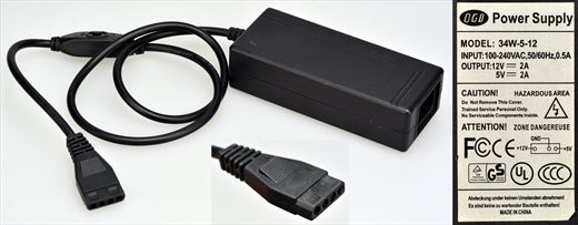 OGD 34W-5-12 power supply