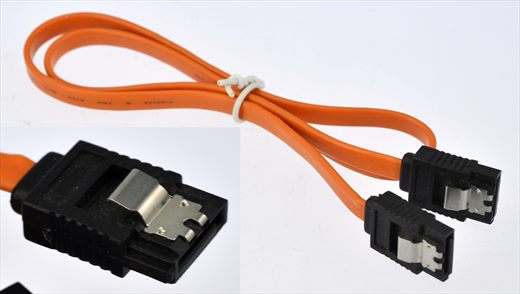SATA with clip orange-black