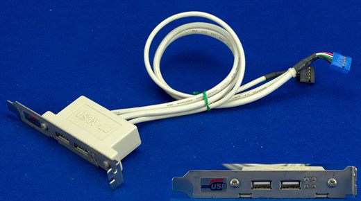 MSI D-Bracket 2 - USB 2 Port Rear Connector