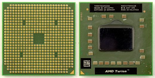 AMD Turion 64 X2 Mobile technology RM-75 - TMRM75DAM22GG NBANB BA 0916APMW Malaysia