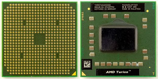 AMD Turion 64 X2 Mobile technology RM-76 - TMRM76DAM22GG NBAUB BA 0940FPMW Malaysia
