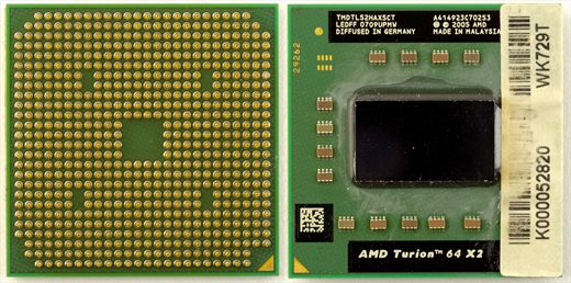 AMD Turion 64 X2 Mobile technology TL-52 - TMDTL52HAX5CT LEDFF 0709UPMW Malaysia
