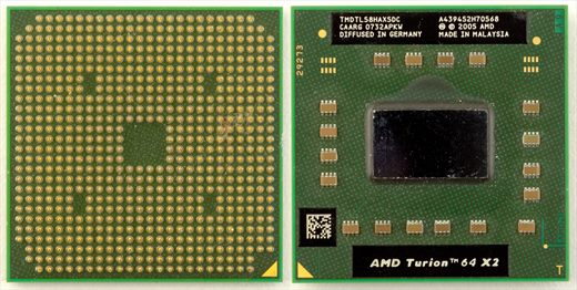 AMD Turion 64 X2 Mobile technology TL-58 - TMDTL58HAX5DC CAARG 0732APKW Malaysia