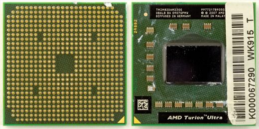 AMD Turion X2 Ultra ZM-82 - TMZM82DAM23GG 0BALB BA 0907GPMW Malaysia