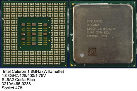 Intel Celeron 1.8 GHz SL6A2 (Willamette) Costa Rica