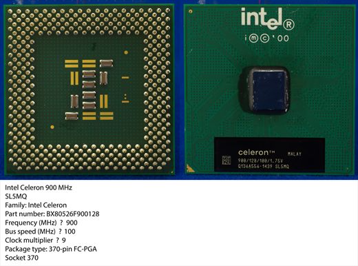 Intel Celeron 900 MHz SL5MQ Malay