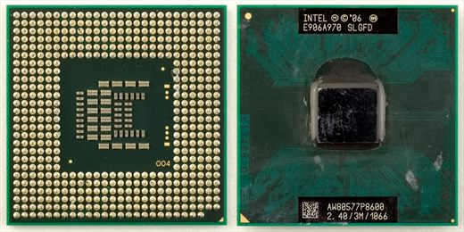 Intel Core 2 Duo P8600 SLGFD