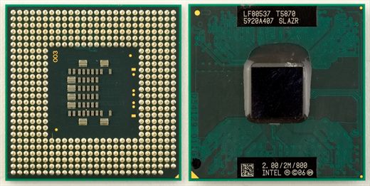 Intel Core 2 Duo T5870 SLAZR
