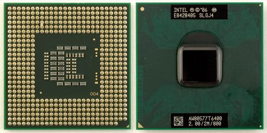 Intel Core 2 Duo T6400 SLGJ4