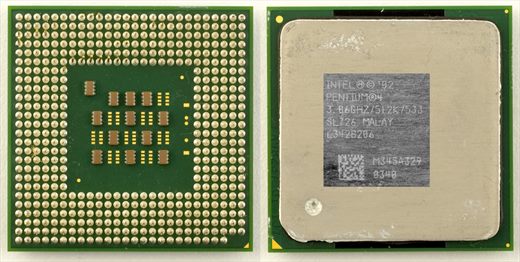 Intel Mobile Pentium 4 3.067 GHz SL726 Malay