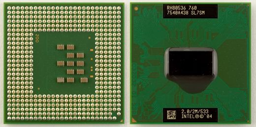 Intel Pentium M 760 SL7SM