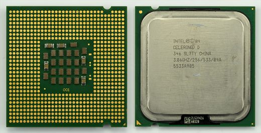 Intel Celeron D 346 SL7TY China 3.06GHZ-256-533-04A 2004