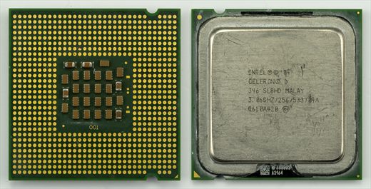 Intel Celeron D 346 SL8HD Malay 3.06GHZ-256-533-04A 2004