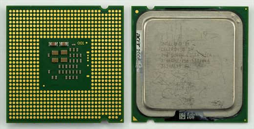 Intel Celeron D 346 SL9BR Costa Rica 3.06GHZ-256-533-04A 2004