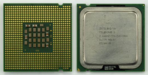 Intel Celeron D SL7TM Malay 2.66GHZ-256-533-04A 2004