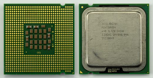 Intel Pentium 4 640 SL7Z8 China 3.20GHZ-2M-800-04A 2004
