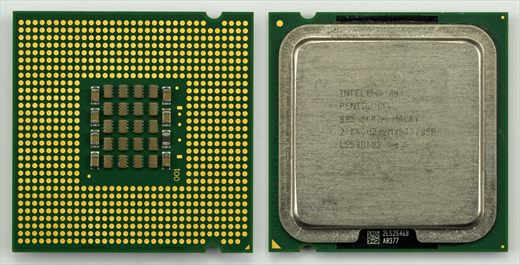 Intel Pentium 805 SL8ZH Malay 2.66GHZ-2M-533-05B 2004