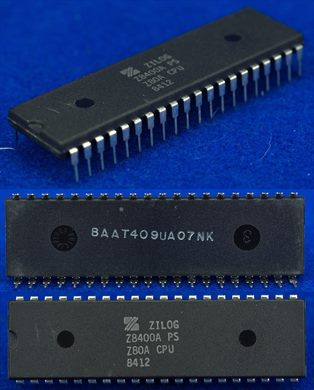 Zilog Z8400A PS Z80A CPU 8412 (2)