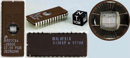 AMD AM27C64-205DC 12.5V PGM 202BWHH 9136BP W 97286