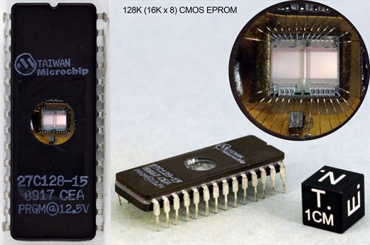 Microchip 27C128-15 8917 CEA PRGM 12.5V