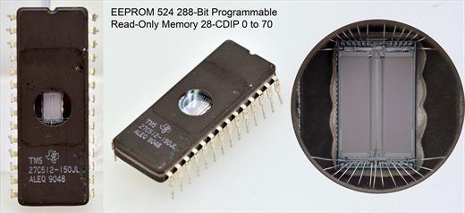 Texas Instruments TMS 27C512-150JL EEPROM