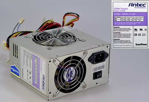 Antec SL350P Fonte de alimentacao