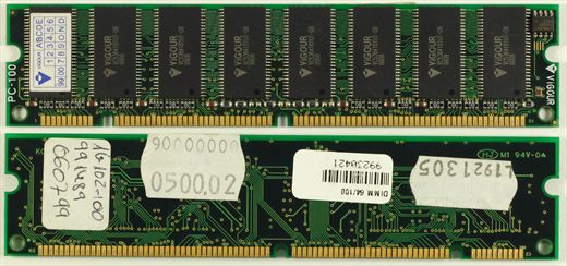 Vigour HJ 94V-0 PC-100 DIMM 64