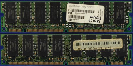 DBX DIMM 128Mb PC133 PC58964A1