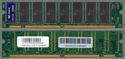 M.tec PC133 128MB