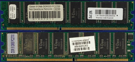 DIMM 512Mb DDR333 PC2700