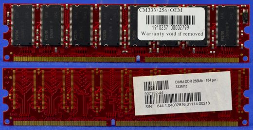 Levin DIMM-DDR 256Mb 184 pin 333MHz
