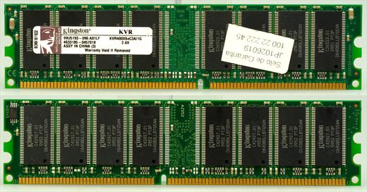 Kingston KVR KVR400X64C3A-1G