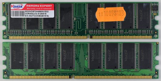 VData MDGVD5F3H4860N1E02 DDR400 (2.5) 512MX16