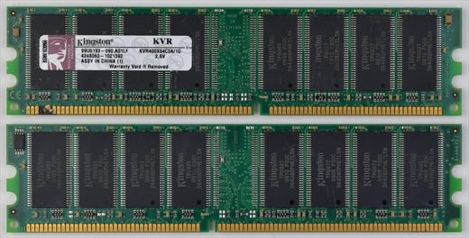 Kingston KVR400X64C3A-1G