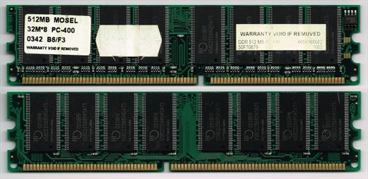 Mosel 512Mb PC-400