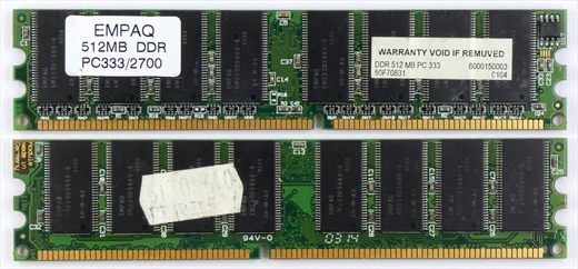EMPAQ 512MB DDR PC333-2700