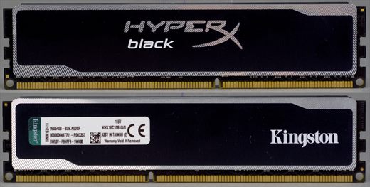 Kingston HyperX black KHX16C10B1B-8G