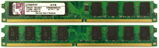Kingston KVR800D2N6K2-4G China